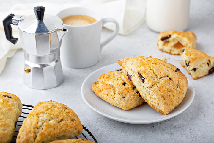 Chocolate-Coffee Scones – La Republica Superfoods