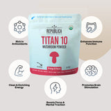 Polvo de extracto de hongo Titan 10