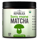 Té verde Matcha de melena de león en polvo