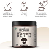 Black Tea with 7 Mushrooms (Instant) Case-Of-12