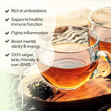 Black Tea with 7 Mushrooms (Instant) Case-Of-12