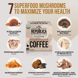 Mushroom Coffee 10-Pack Box of Single Serve Packets