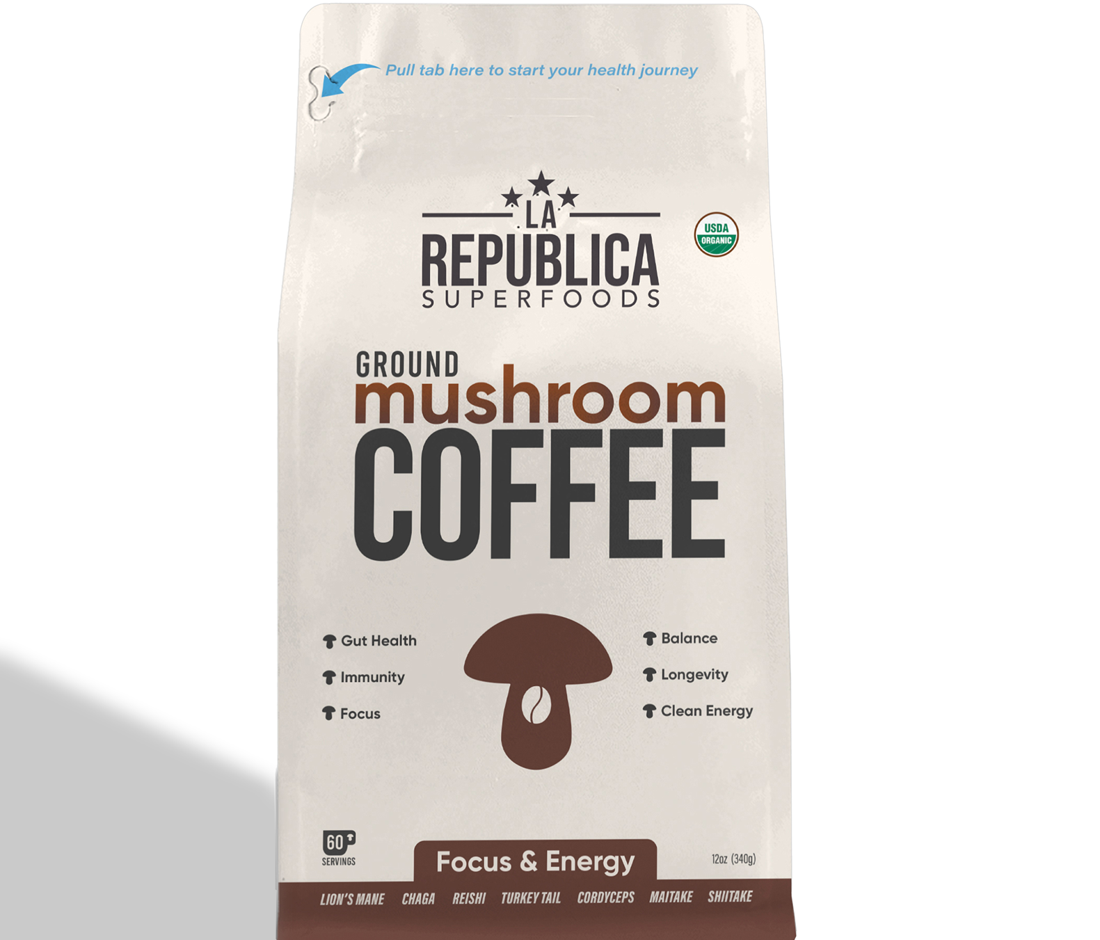 Brazilian Ground Mushroom Coffee