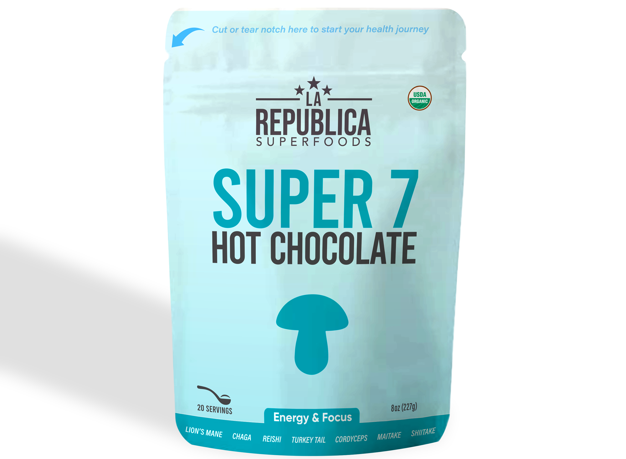 La Republica Hot Chocolate 8 oz bag