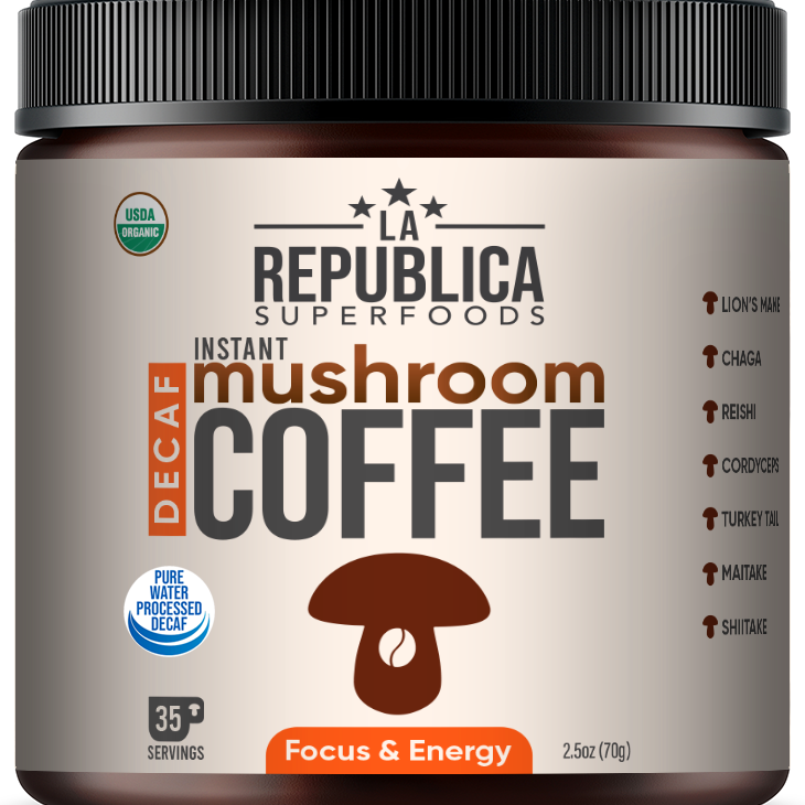MUSHROOM COFFEE (instant) 35 Serving Jar