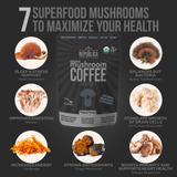 Café con champiñones de reserva del fundador (instantáneo)